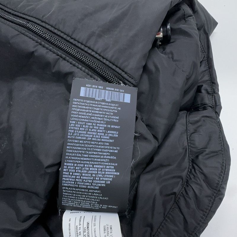 Prada Prada Black Zip Hoodie with Logo Size US M / EU 48-50 / 2 - 12 Thumbnail