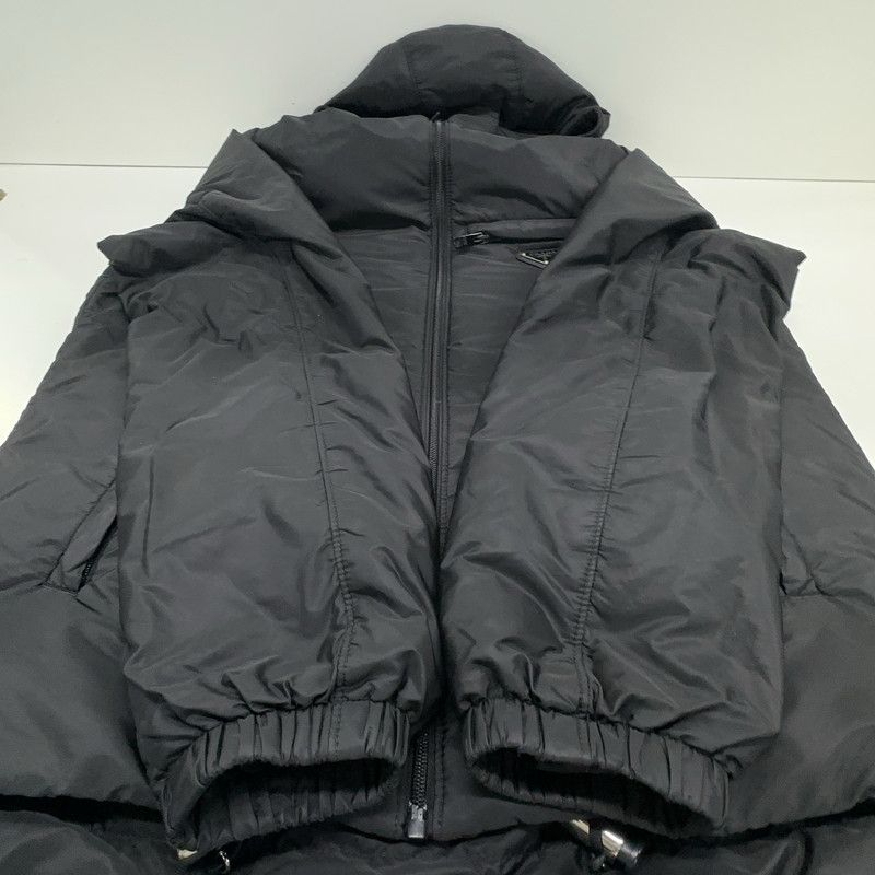 Prada Prada Black Zip Hoodie with Logo Size US M / EU 48-50 / 2 - 3 Thumbnail
