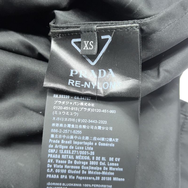 Prada Prada Black Long Sleeve Logo Shirt Size US XS / EU 42 / 0 - 6 Thumbnail