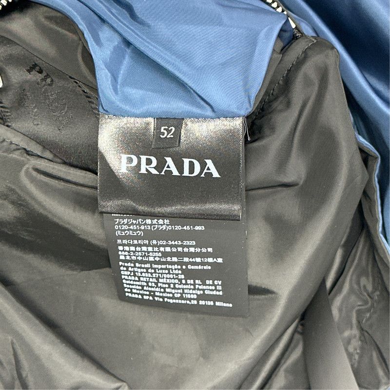 Prada Prada FW24 Black Zip-Up Long Sleeve Jacket Size US XL / EU 56 / 4 - 3 Thumbnail