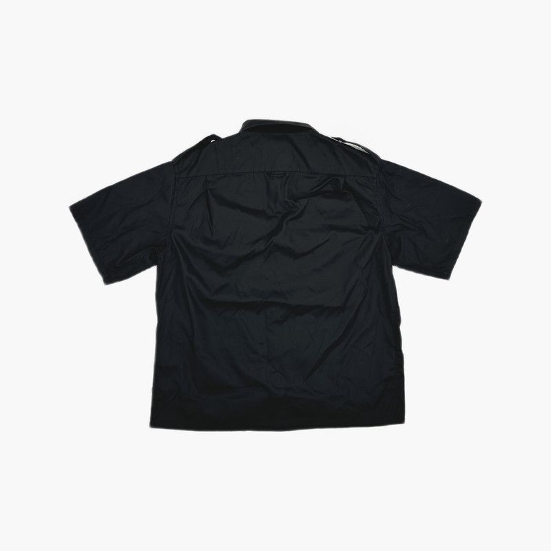 Prada Prada Black Logo Nylon Short Sleeve Shirt Size US M / EU 48-50 / 2 - 2 Thumbnail