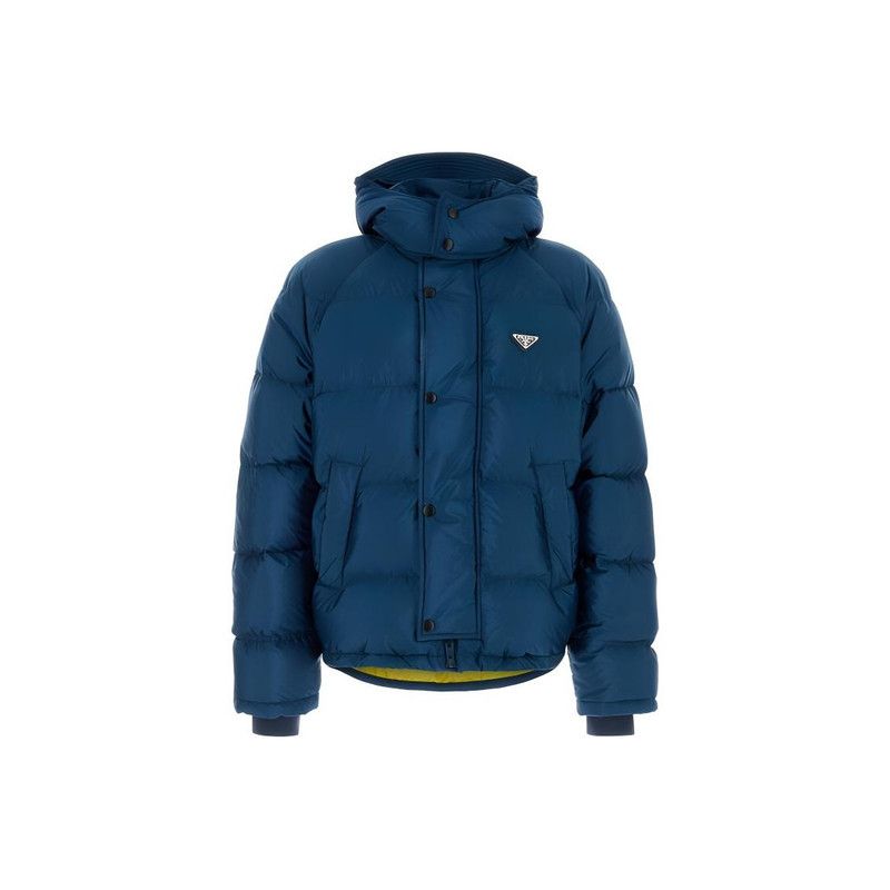 Prada Prada SS24 Logo Hooded Down Jacket Size US M / EU 48-50 / 2 - 2 Thumbnail