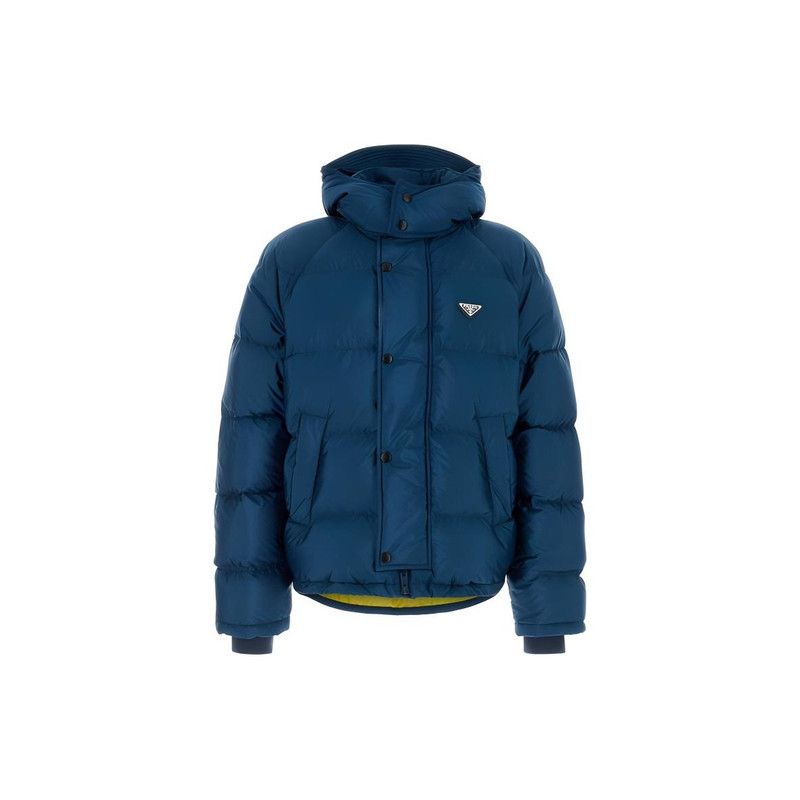 Prada Prada SS24 Logo Hooded Down Jacket Size US M / EU 48-50 / 2 - 4 Thumbnail