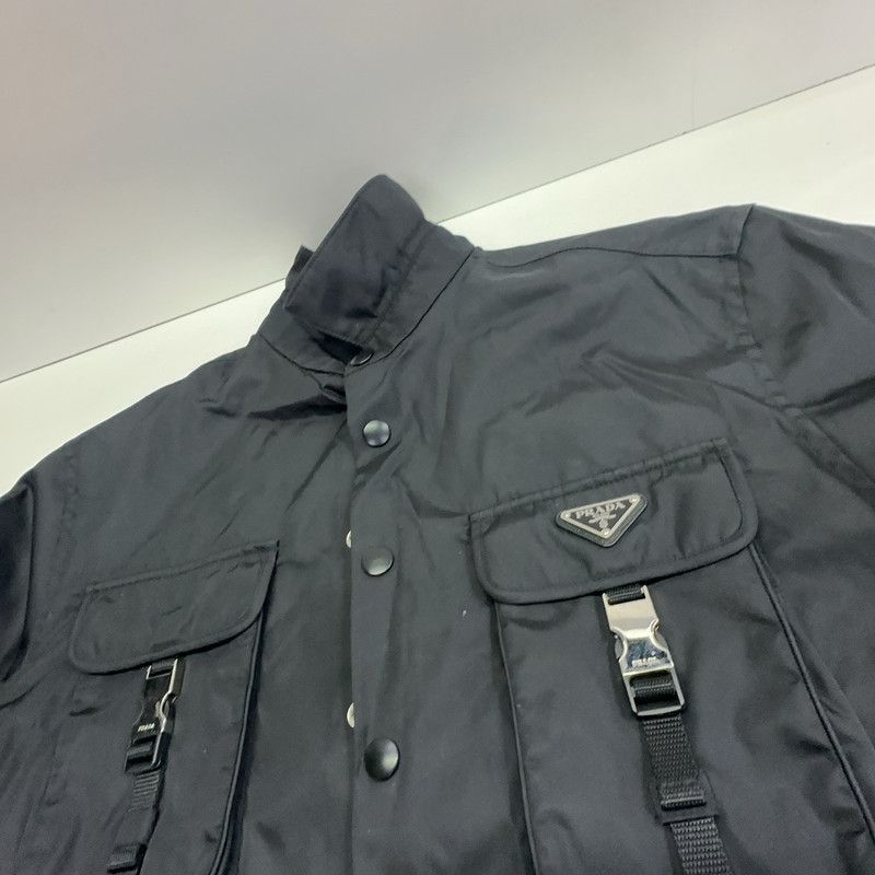 Prada Prada Black Long Sleeve Button-Up Shirt Size US L / EU 52-54 / 3 - 11 Thumbnail