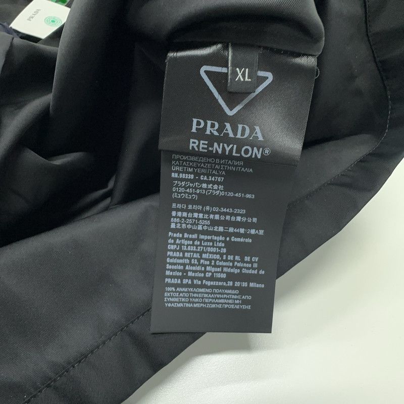 Prada Prada Black Long Sleeve Zipper Jacket Size US XL / EU 56 / 4 - 5 Thumbnail