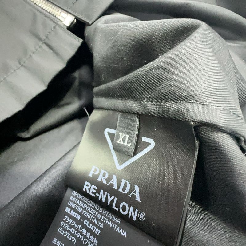 Prada Prada Black Long Sleeve Jacket with Badge Size US XL / EU 56 / 4 - 5 Thumbnail