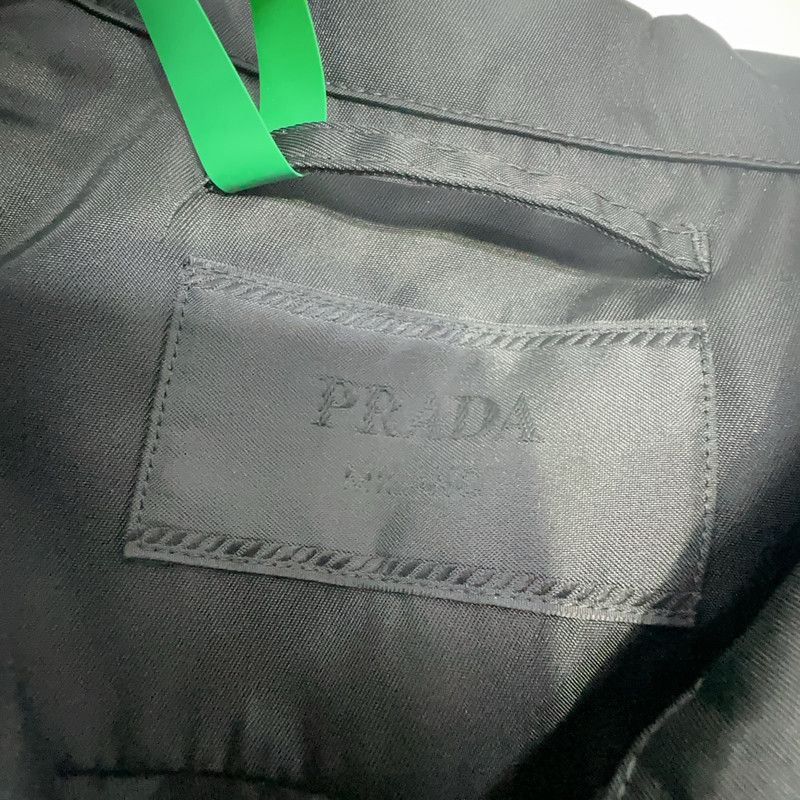 Prada Prada Black Long Sleeve Jacket with Badge Size US XL / EU 56 / 4 - 2 Thumbnail