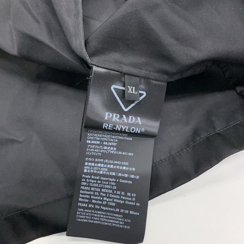 Prada Prada Black Zippered Long Sleeve Jacket Size US XL / EU 56 / 4 - 5 Thumbnail
