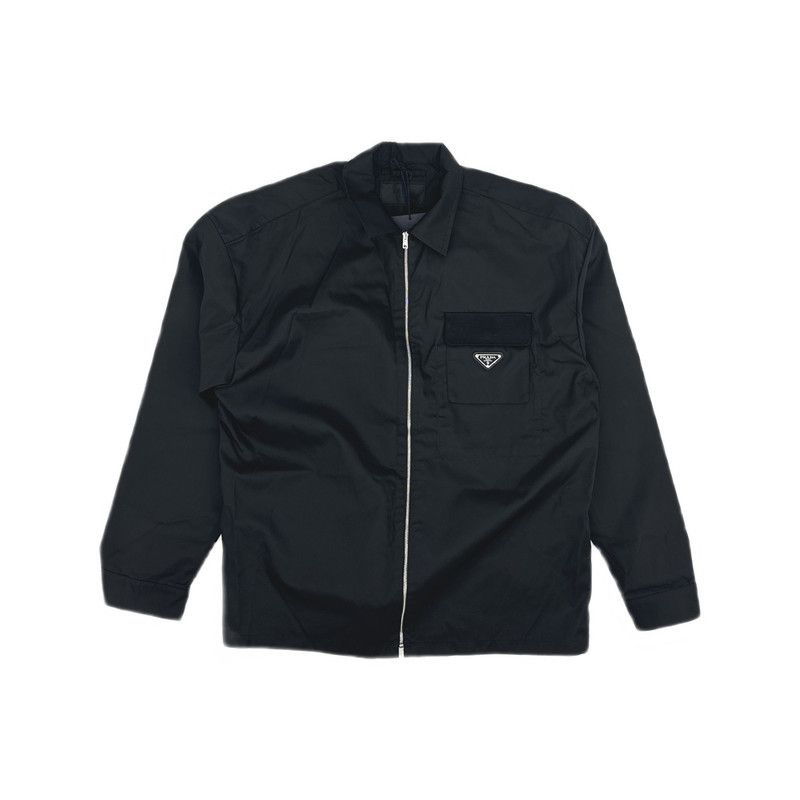 Prada Prada Black Long Sleeve Zip Jacket Size US M / EU 48-50 / 2 - 6 Thumbnail