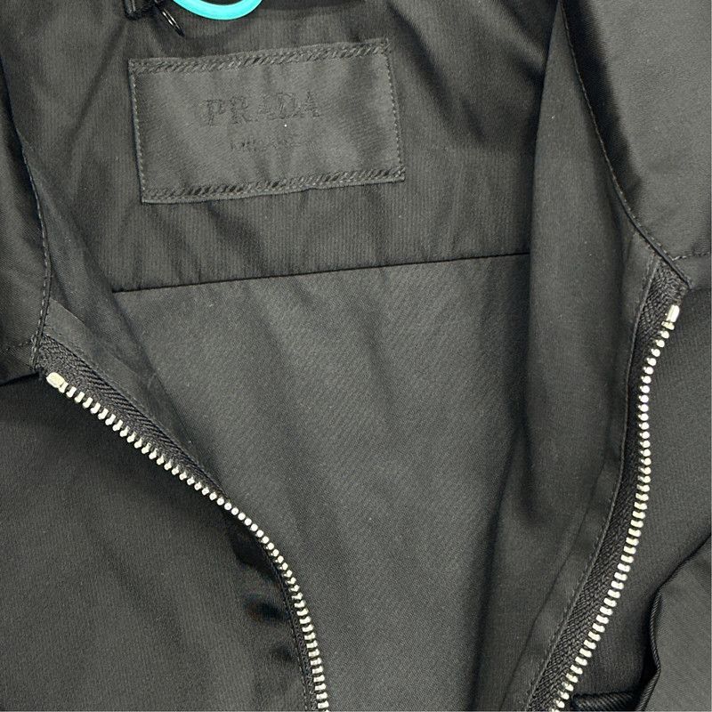 Prada Prada Black Long Sleeve Zip Jacket Size US M / EU 48-50 / 2 - 3 Thumbnail
