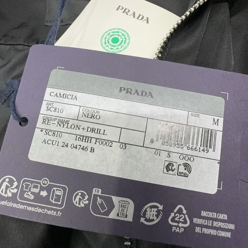 Prada Prada Black Long Sleeve Zip Jacket Size US M / EU 48-50 / 2 - 5 Thumbnail