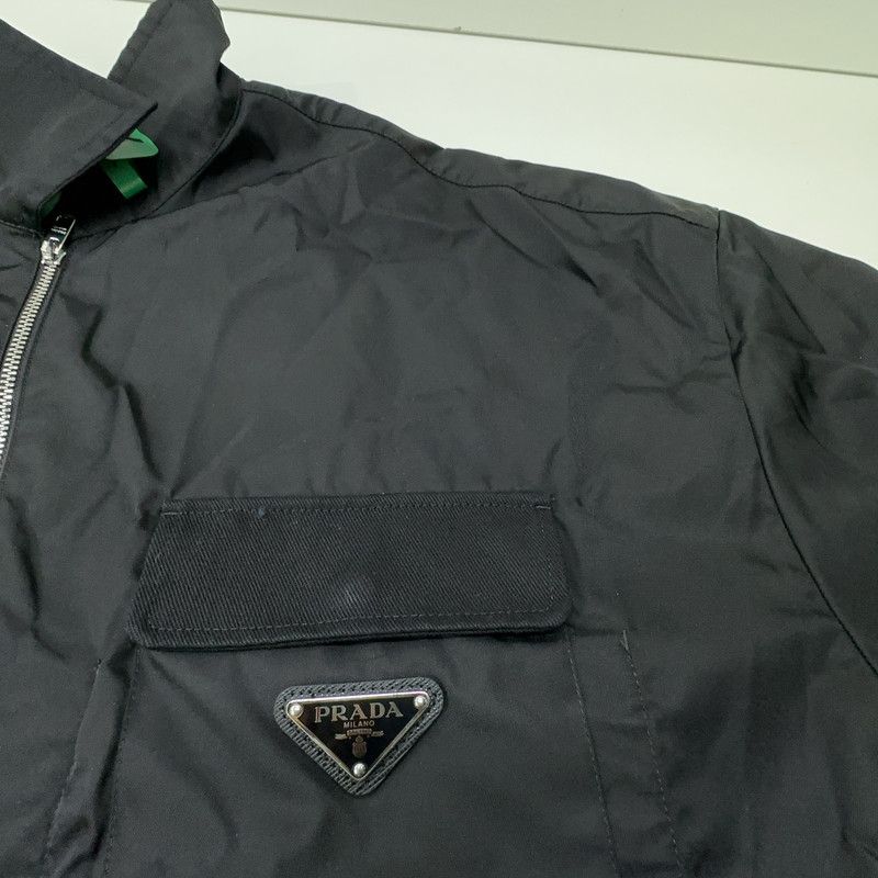 Prada Prada Black Long Sleeve Zip Jacket Size US M / EU 48-50 / 2 - 7 Thumbnail