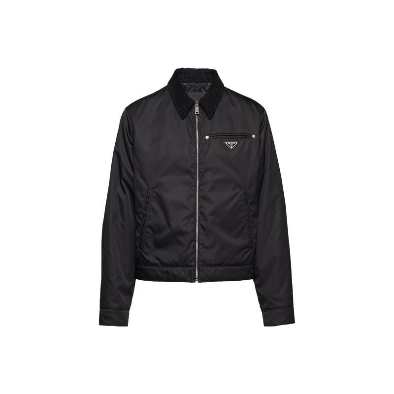 Prada Prada Black Blouson Jacket for Men Size US XL / EU 56 / 4 - 6 Thumbnail