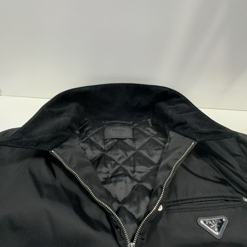 Prada Prada Black Blouson Jacket for Men Size US XL / EU 56 / 4 - 4 Thumbnail