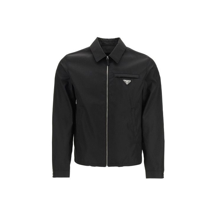 Prada Prada Logo Zip Long Sleeve Jacket Size US M / EU 48-50 / 2 - 4 Thumbnail