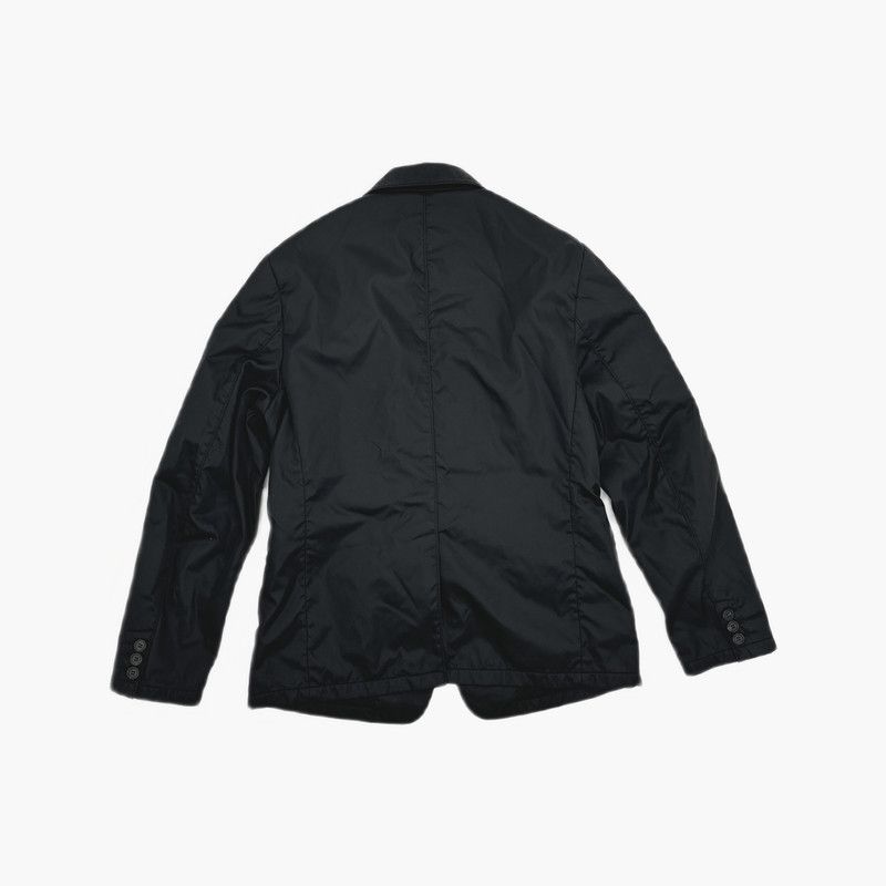 Prada PRADA Black Single-Breasted Suit Jacket Size US XL / EU 56 / 4 - 4 Thumbnail