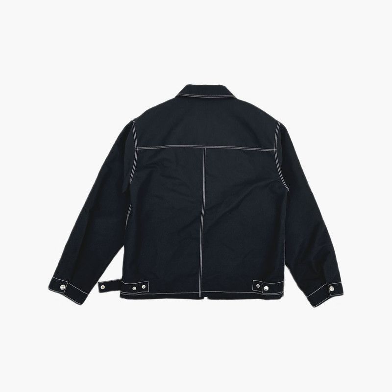 Prada Prada Black Logo Long Sleeve Jacket for Men Size US M / EU 48-50 / 2 - 6 Thumbnail