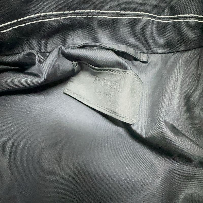 Prada Prada Black Logo Long Sleeve Jacket for Men Size US M / EU 48-50 / 2 - 8 Thumbnail