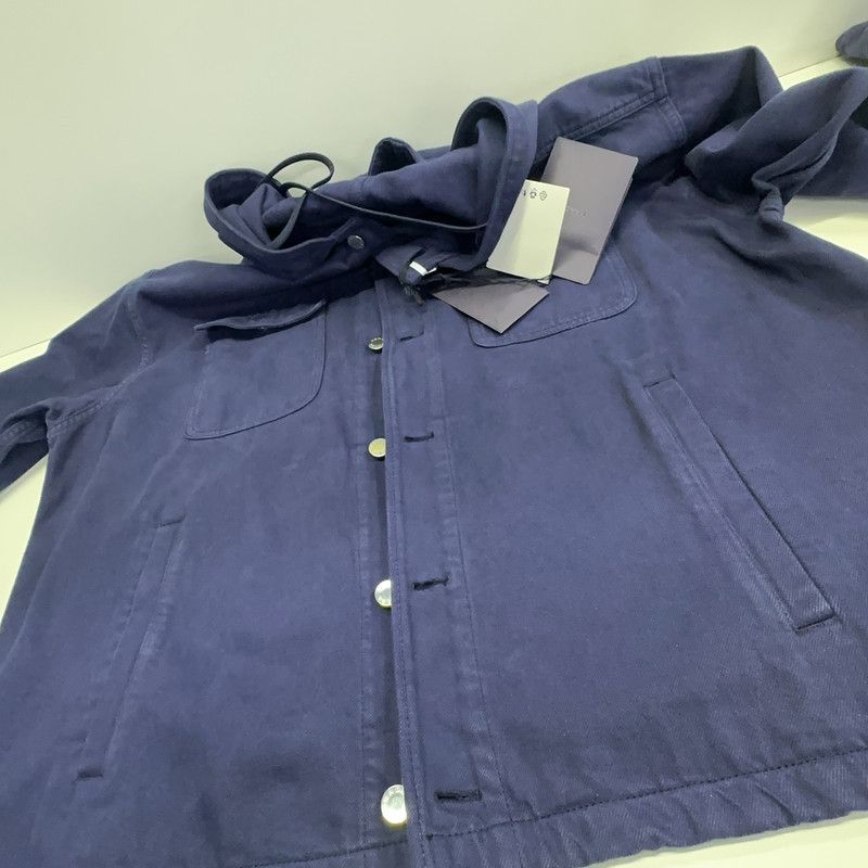 Prada Prada Spring Summer Men's Denim Hoodie Size US L / EU 52-54 / 3 - 7 Thumbnail