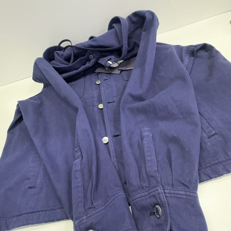 Prada Prada Spring Summer Men's Denim Hoodie Size US L / EU 52-54 / 3 - 15 Thumbnail