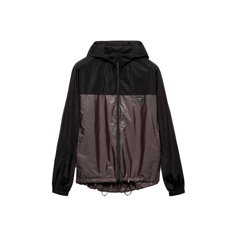 Prada Prada FW24 Logo Hooded Jacket for Men Size US M / EU 48-50 / 2 - 6 Thumbnail
