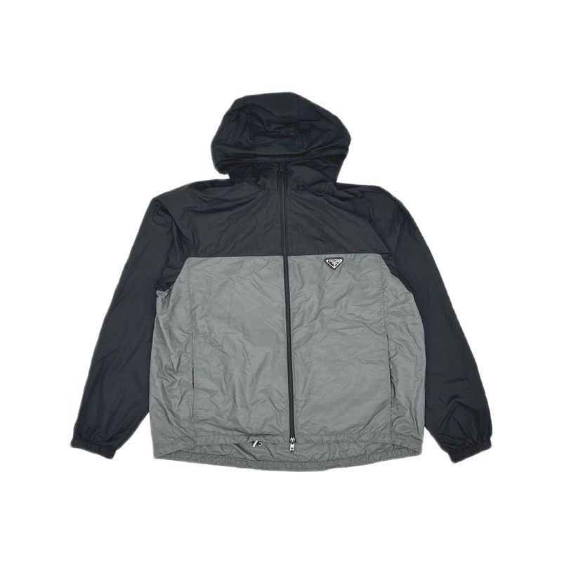 Prada Prada FW24 Logo Hooded Jacket for Men Size US M / EU 48-50 / 2 - 5 Thumbnail