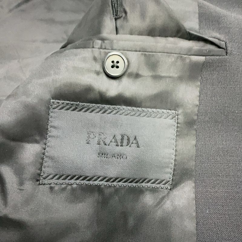 Prada Prada Black Button-Up Long Sleeve Suit Size US M / EU 48-50 / 2 - 5 Thumbnail