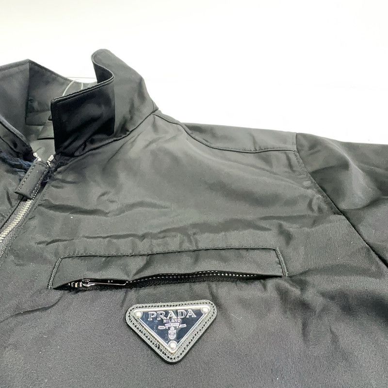 Prada Prada Logo Zip Long Sleeve Jacket for Men Size US XL / EU 56 / 4 - 3 Thumbnail