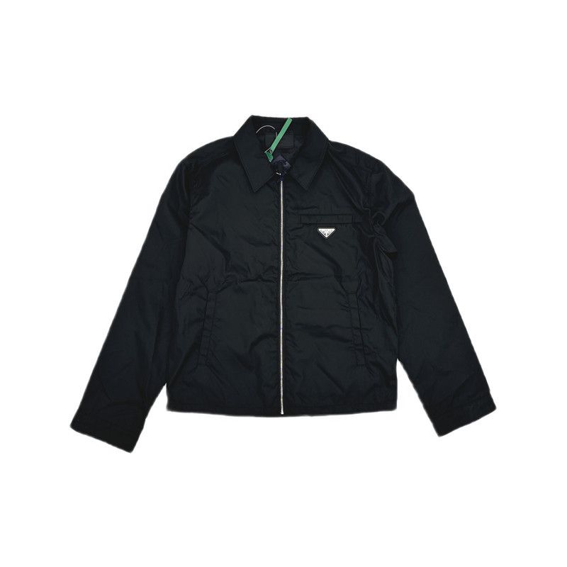 Prada Prada Logo Zip Long Sleeve Jacket for Men Size US XL / EU 56 / 4 - 10 Thumbnail