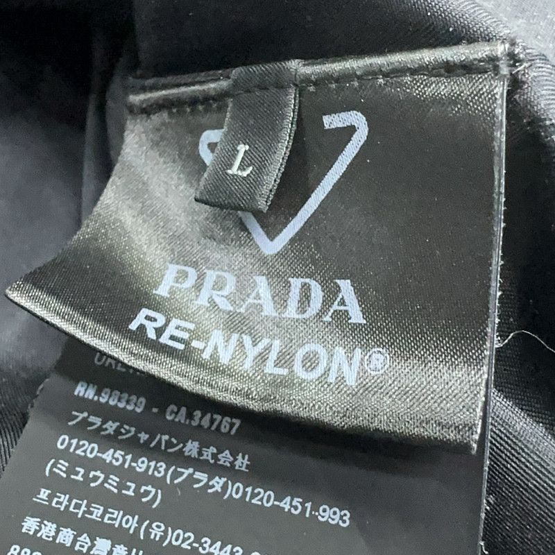 Prada Prada Black Button-Down Loose Long Sleeve Shirt Size US L / EU 52-54 / 3 - 11 Thumbnail