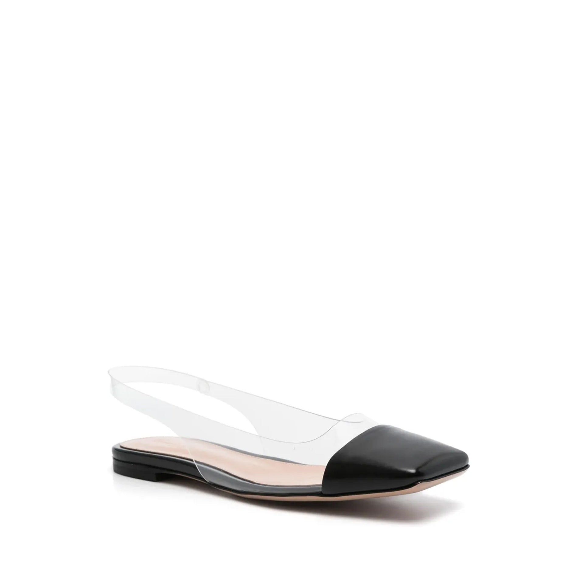 Gianvito Rossi Gianvito Rossi Plexi Slingback Flats Size US 8 / IT 38 - 2 Thumbnail