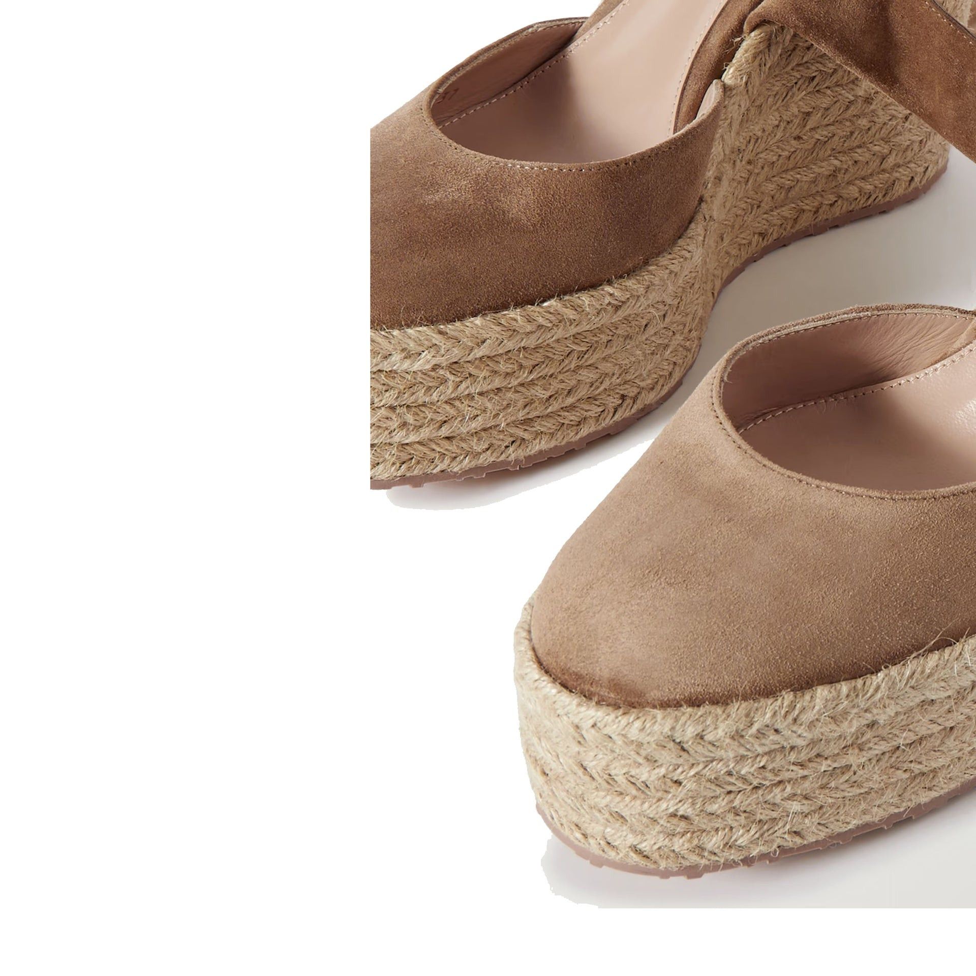 Gianvito Rossi Gianvito Rossi Suede Wedge Espadrilles Size US 6 / IT 36 - 3 Thumbnail