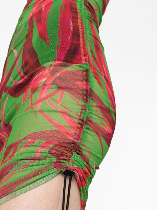 Louisa Ballou LOUISA BALLOU Women Short Skirts 114120 4010 Green Size L / US 10 / IT 46 - 3 Thumbnail