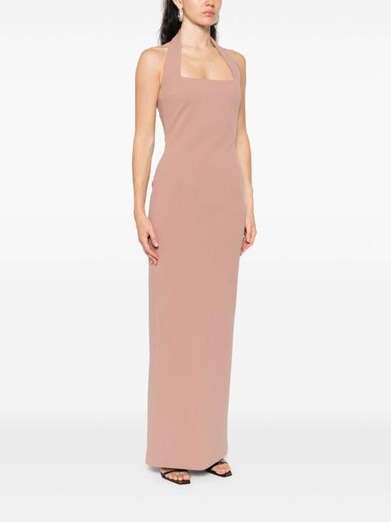 Solace London SOLACE LONDON Women Long Skirts OS44047 COCOA Beige Size M / US 6-8 / IT 42-44 - 4 Thumbnail
