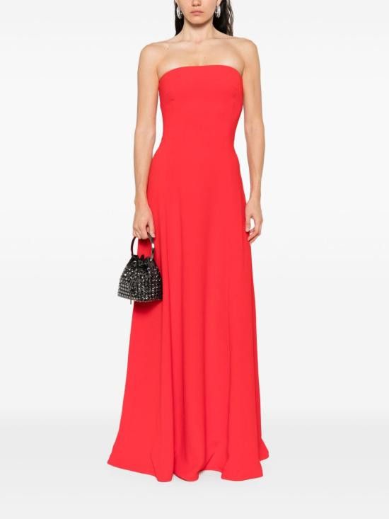 Solace London SOLACE LONDON Women Long Skirts OS44021 RED Red Size S / US 4 / IT 40 - 4 Thumbnail