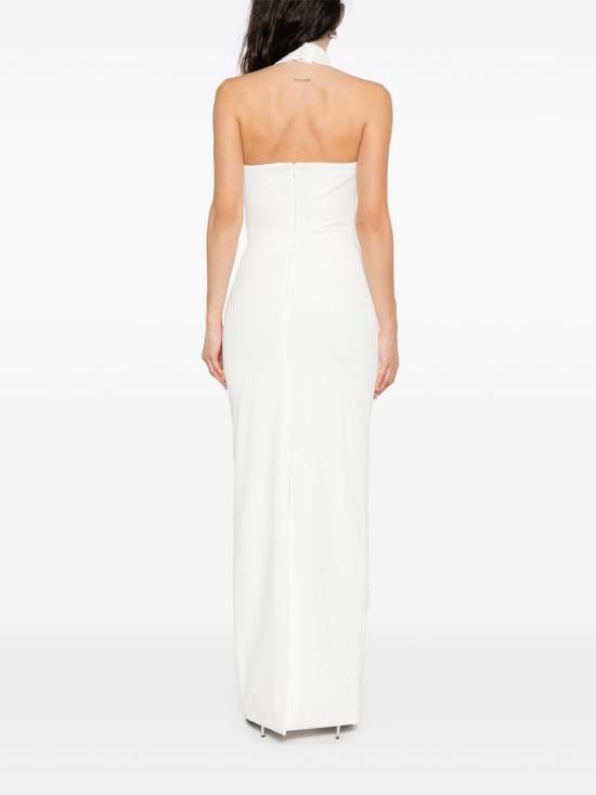 Solace London SOLACE LONDON Women Long Skirts OS44047 CREAM Beige Size M / US 6-8 / IT 42-44 - 4 Thumbnail