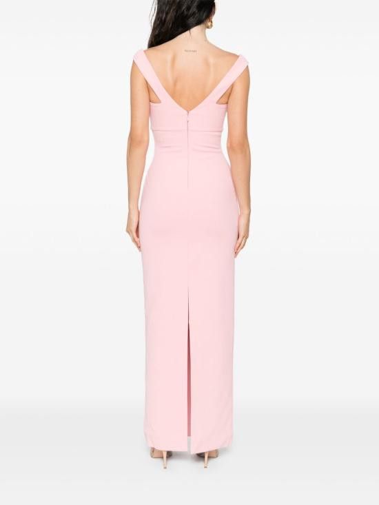 Solace London SOLACE LONDON Women Long Skirts OS44044 POWDERPINK Pink Size M / US 6-8 / IT 42-44 - 2 Thumbnail