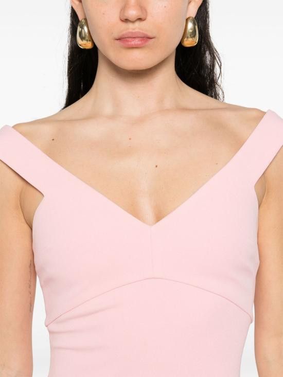 Solace London SOLACE LONDON Women Long Skirts OS44044 POWDERPINK Pink Size M / US 6-8 / IT 42-44 - 4 Thumbnail