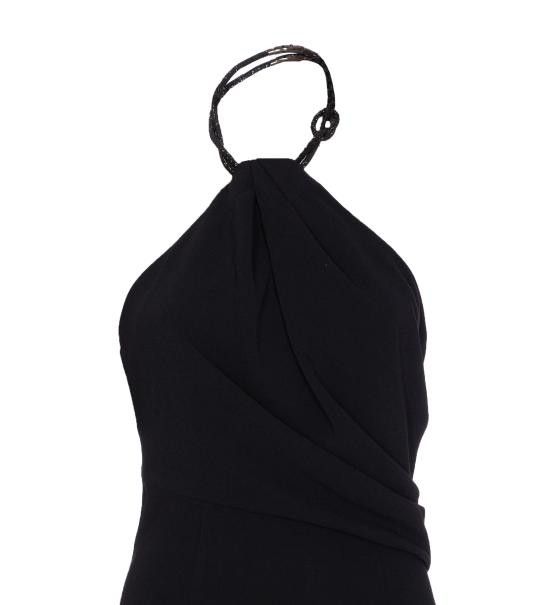 Solace London SOLACE LONDON Women Long Skirts OS33015 BLACK JET Black Size XS / US 0-2 / IT 36-38 - 4 Thumbnail