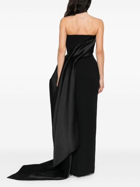 Solace London SOLACE LONDON Women Long Skirts OS29055 BLACK Black Size M / US 6-8 / IT 42-44 - 3 Thumbnail