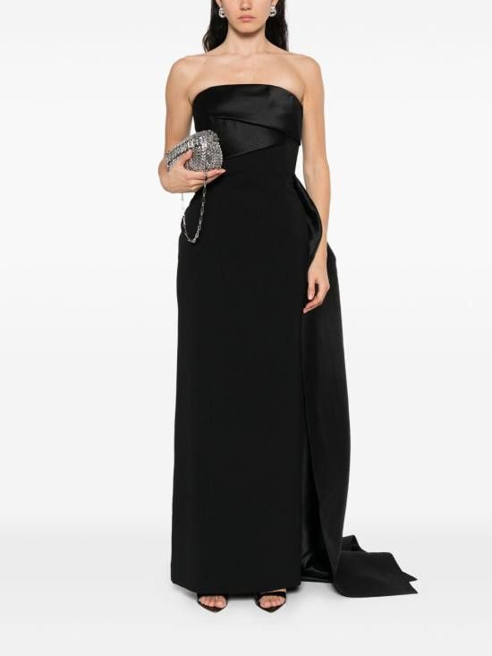 Solace London SOLACE LONDON Women Long Skirts OS29055 BLACK Black Size S / US 4 / IT 40 - 4 Thumbnail