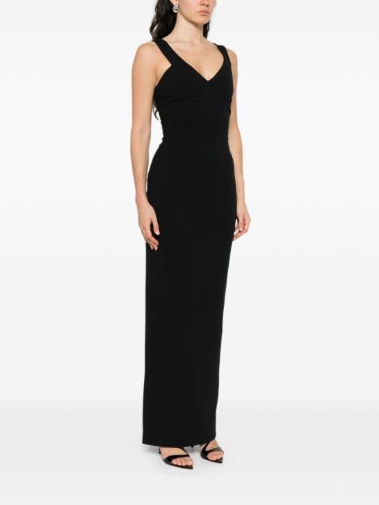 Solace London SOLACE LONDON Women Long Skirts OS44044 BLACK Black Size S / US 4 / IT 40 - 4 Thumbnail