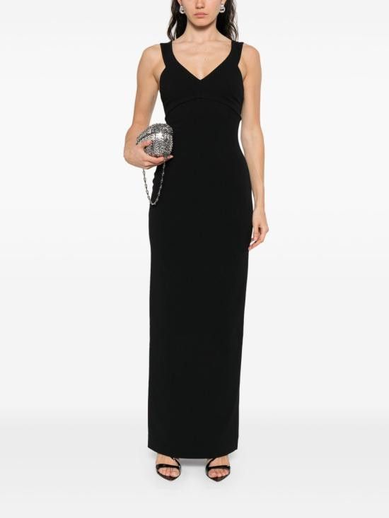 Solace London SOLACE LONDON Women Long Skirts OS44044 BLACK Black Size S / US 4 / IT 40 - 5 Thumbnail