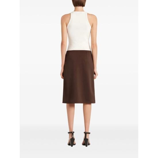 Courreges COURREGES Women Tops 325JDE142JS 0194 0001 WHITE Size XS / US 0-2 / IT 36-38 - 5 Thumbnail
