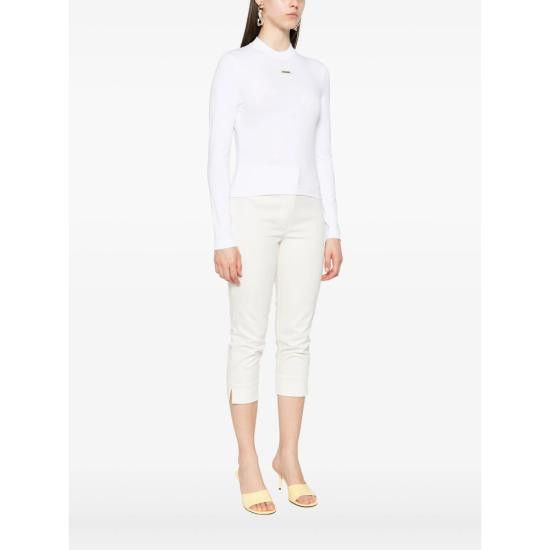 Jacquemus JACQUEMUS Women Tops TSW00155 AJ00124 100 WHITE Size XS / US 0-2 / IT 36-38 - 4 Thumbnail