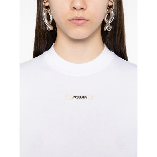 Jacquemus JACQUEMUS Women Tops TSW00155 AJ00124 100 WHITE Size XS / US 0-2 / IT 36-38 - 5 Thumbnail