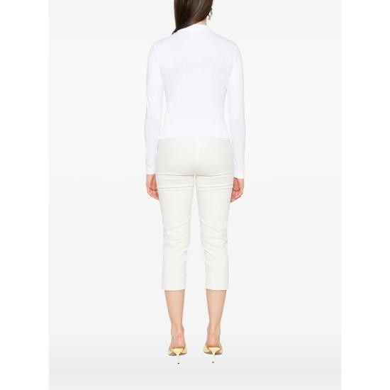 Jacquemus JACQUEMUS Women Tops TSW00155 AJ00124 100 WHITE Size M / US 6-8 / IT 42-44 - 2 Thumbnail