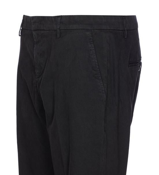 Dondup DONDUP Men Straight Pants UP688 GSE043U PTD999 Black Size US 35 - 3 Thumbnail