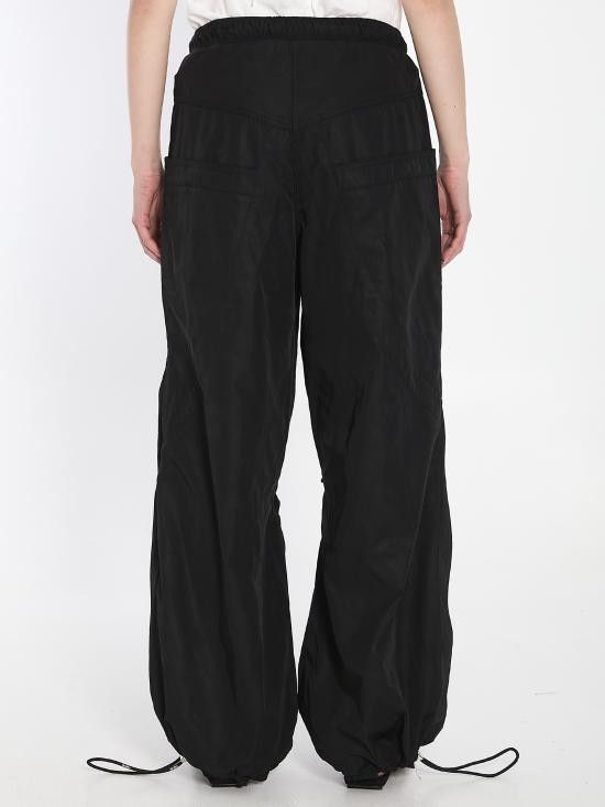 The Attico THE ATTICO Women Straight Pants 250WCP00255 BLACK Size 27" / US 4 / IT 40 - 4 Thumbnail