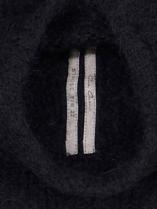 Rick Owens RICK OWENS Men Sweater RR02B2677 WM 09 Black Size US L / EU 52-54 / 3 - 3 Thumbnail